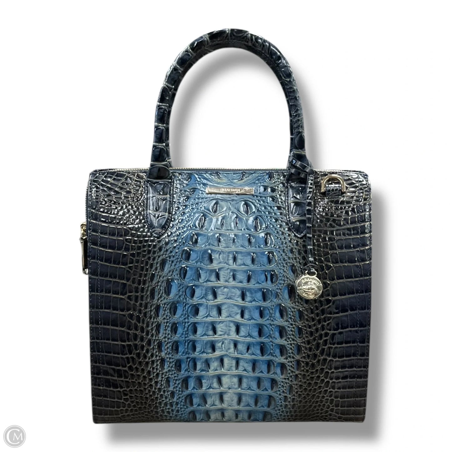 Handbag Designer By Brahmin, Size: Large