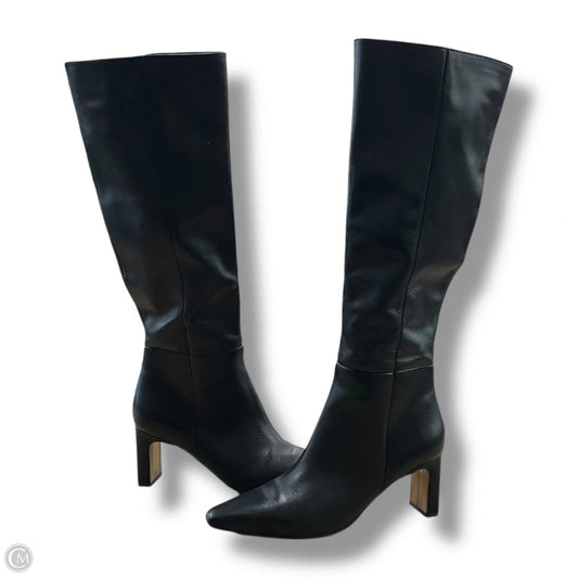 Boots Mid-calf Heels By Sam Edelman In Black, Size: 6.5
