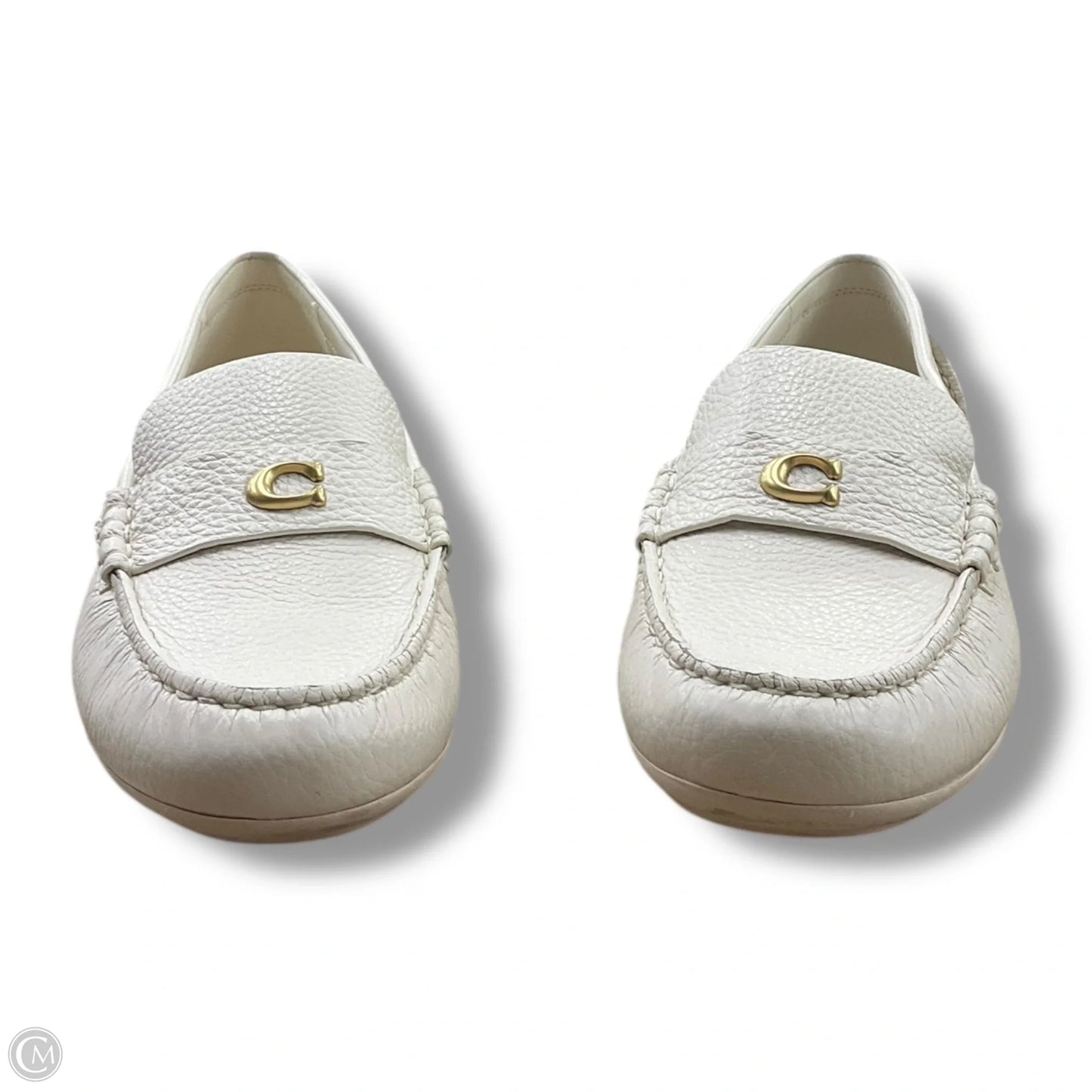 Shoes Designer By Coach In Ivory, Size: 7.5