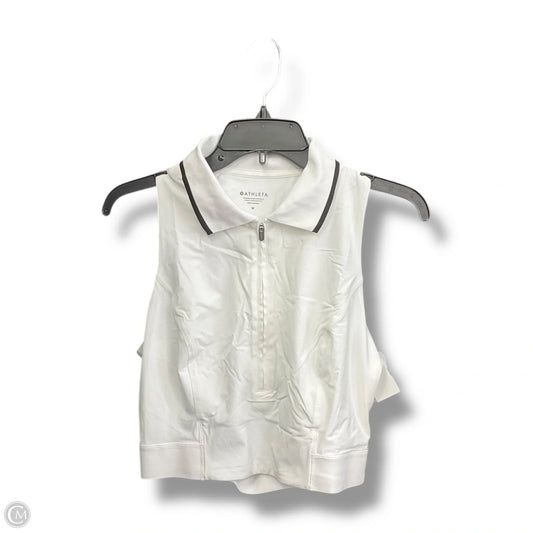 Athletic Tank Top By Athleta In White, Size: M