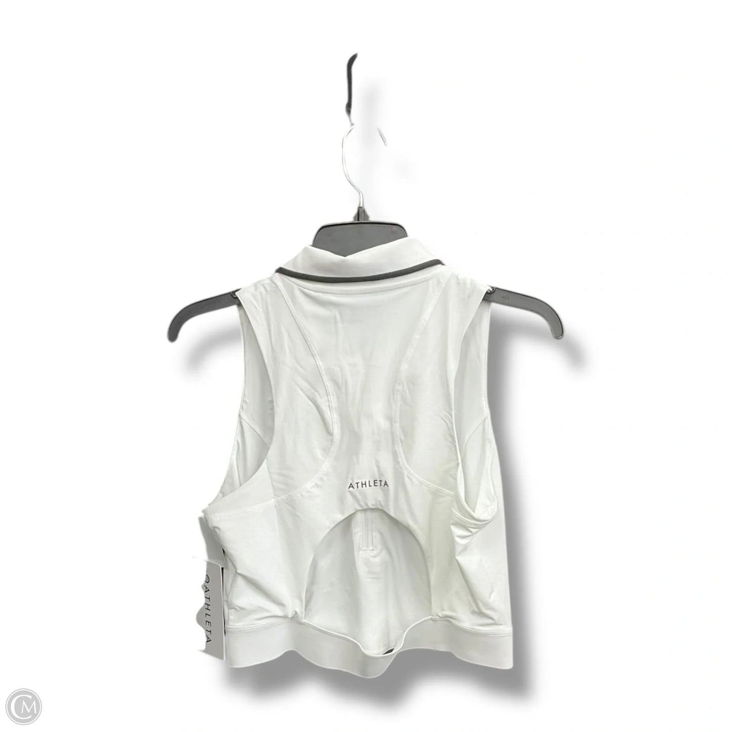 Athletic Tank Top By Athleta In White, Size: M