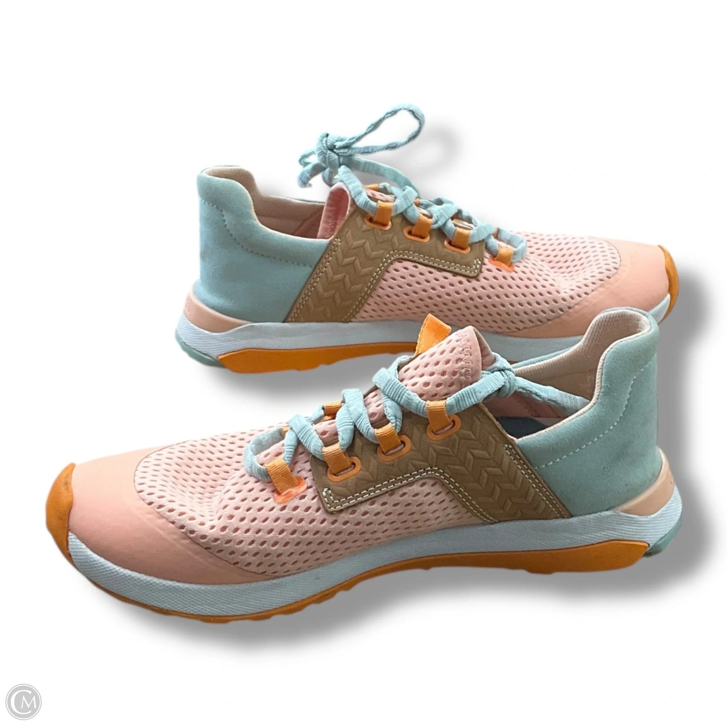Shoes Athletic By Olukai In Green & Orange, Size: 9