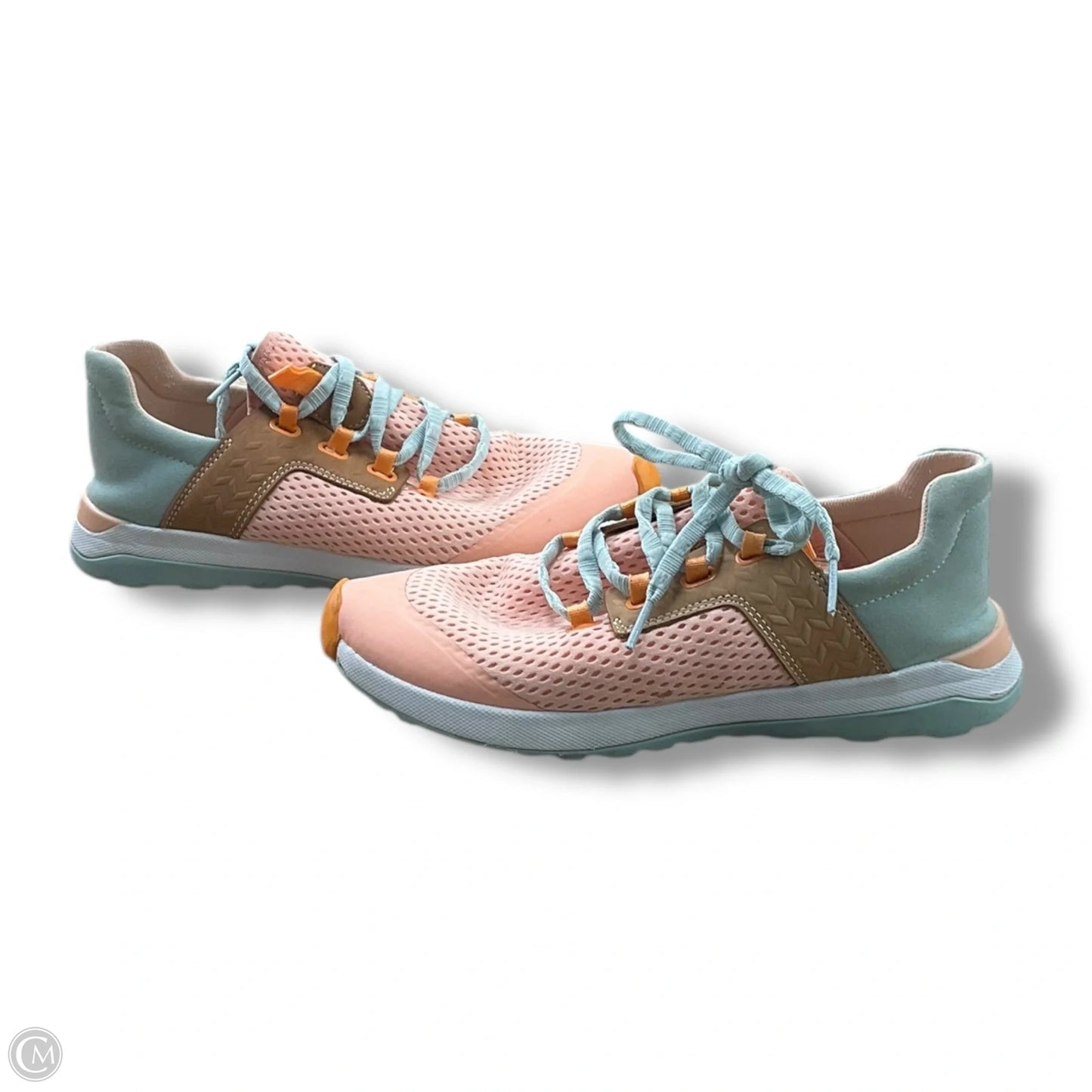 Shoes Athletic By Olukai In Green & Orange, Size: 9