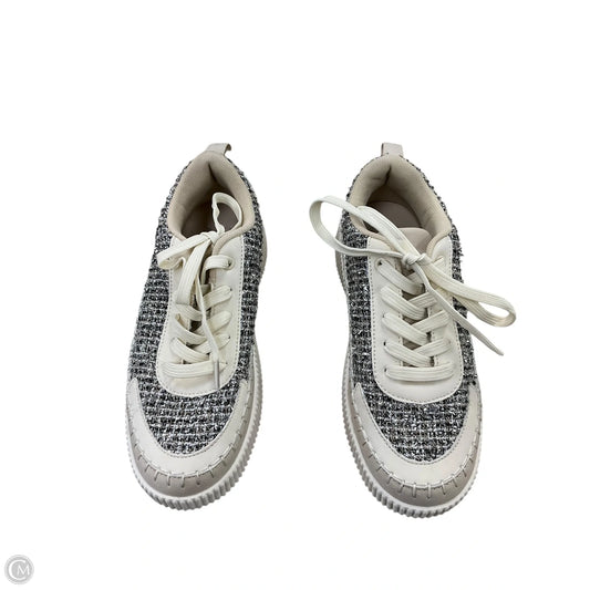 Shoes Sneakers By New York And Co In Silver & Tan, Size: 7