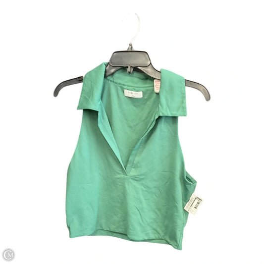 Top Sleeveless By Babaton In Green, Size: Xl