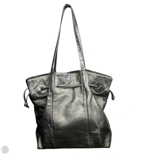 Handbag Leather By Clothes Mentor, Size: Large