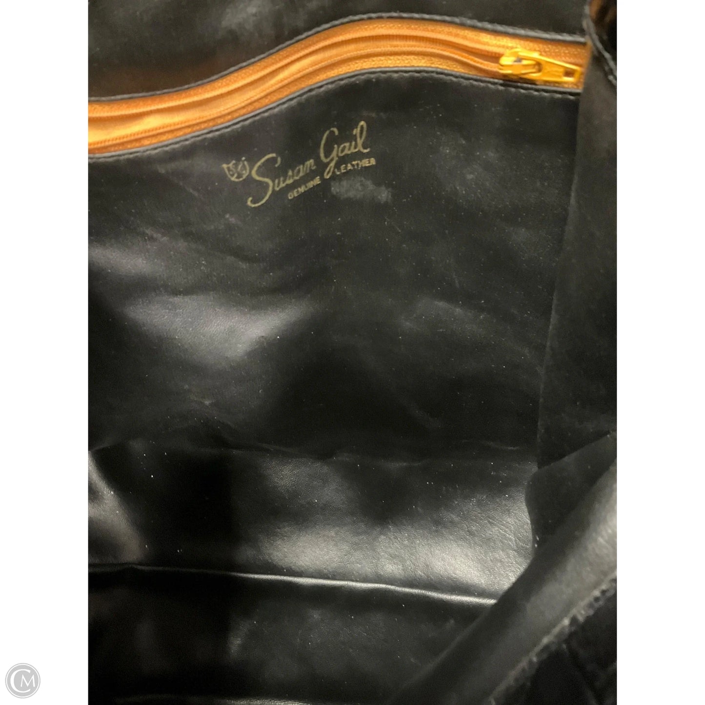 Handbag Leather By Clothes Mentor, Size: Large