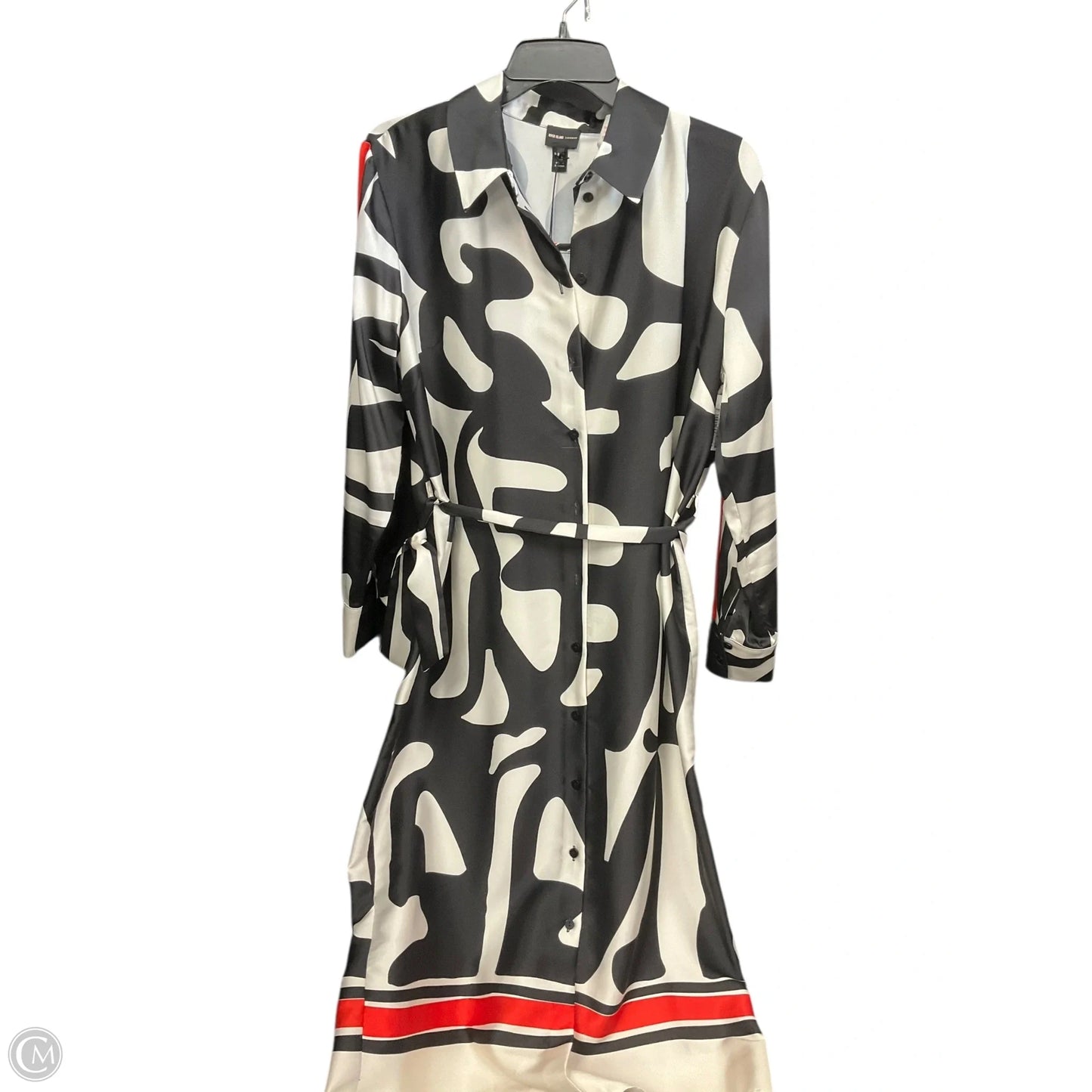 Dress Casual Midi By River Island In Multi-colored, Size: M