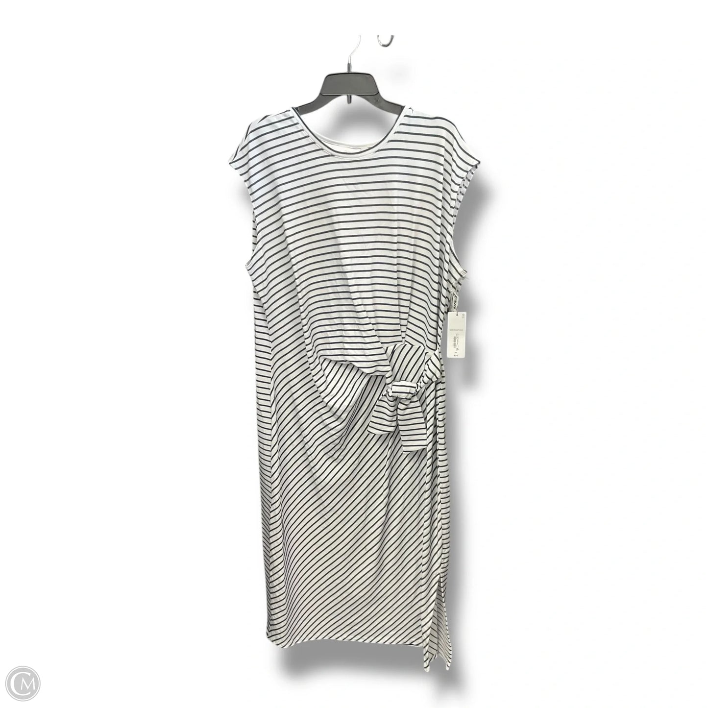 Dress Casual Maxi By Liz Claiborne In Striped Pattern, Size: Xxl