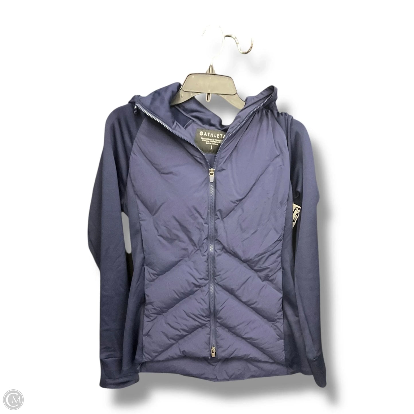 Athletic Jacket By Athleta In Blue, Size: S