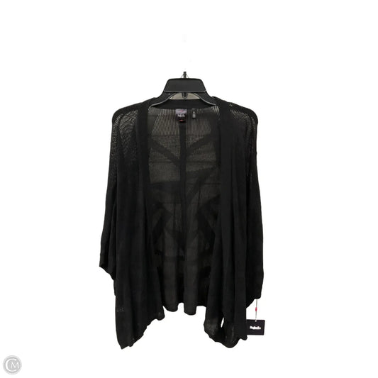 Cardigan By Rafaella In Black, Size: 1x