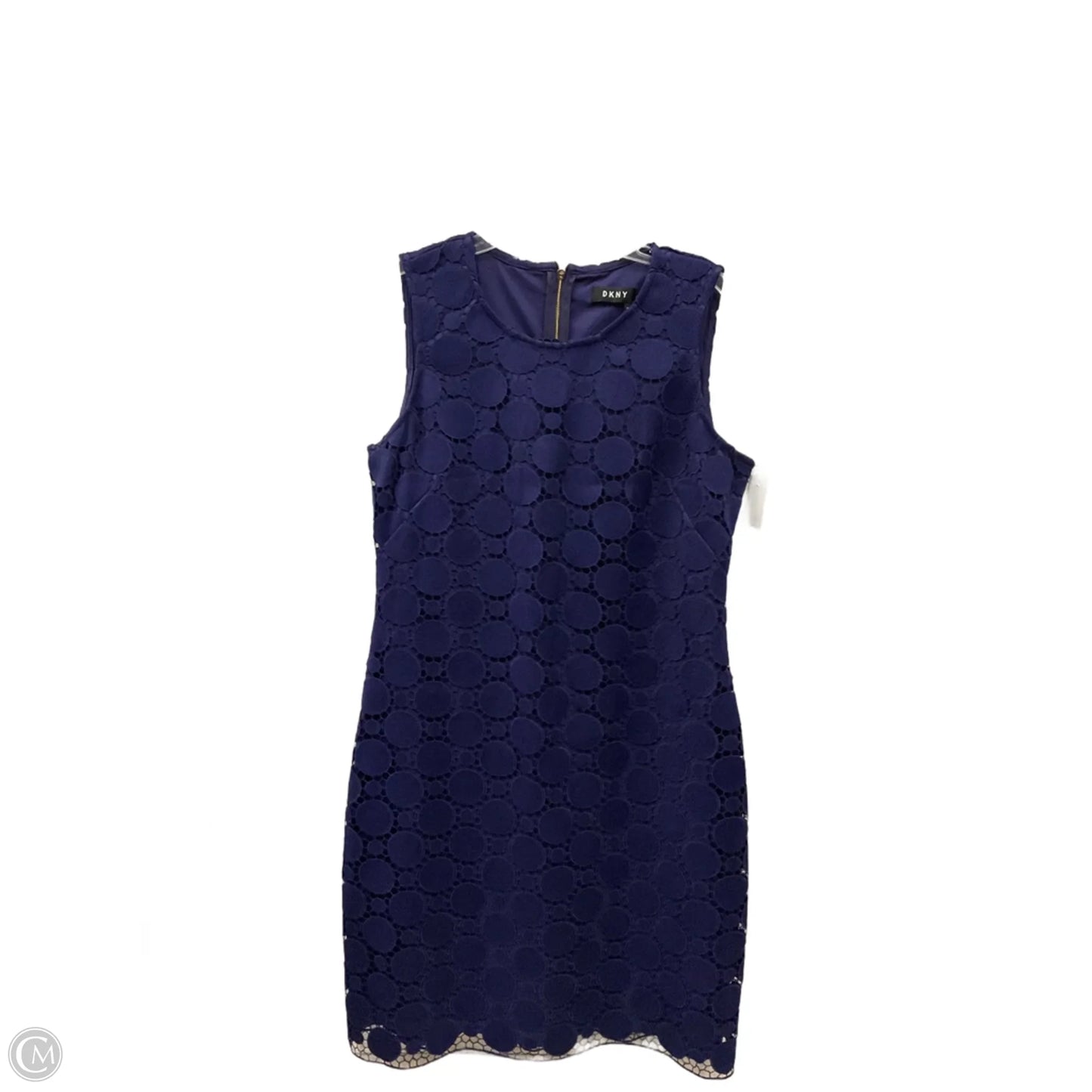 Dress Work By Dkny In Purple, Size: S