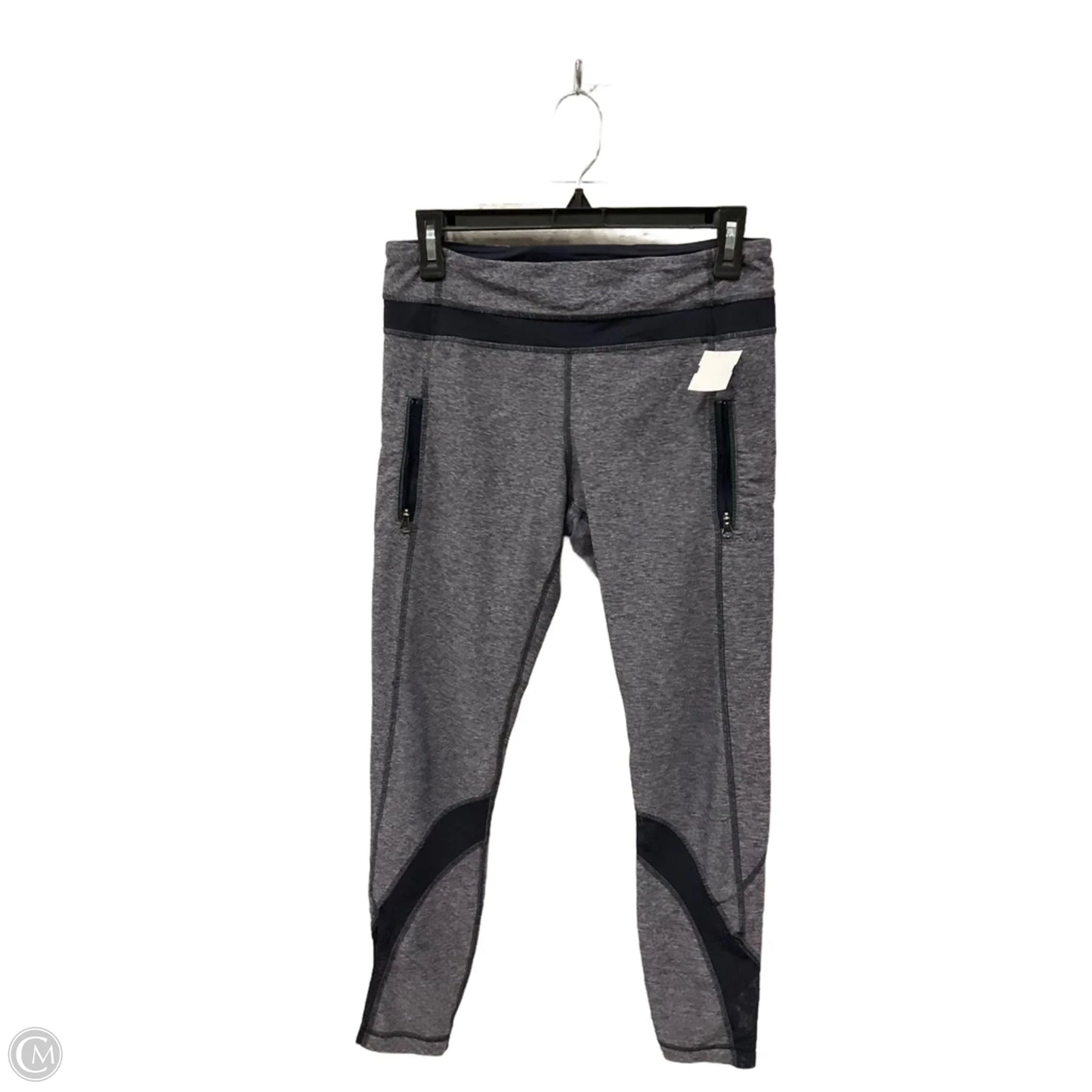 Athletic Leggings By Lululemon In Grey, Size: M