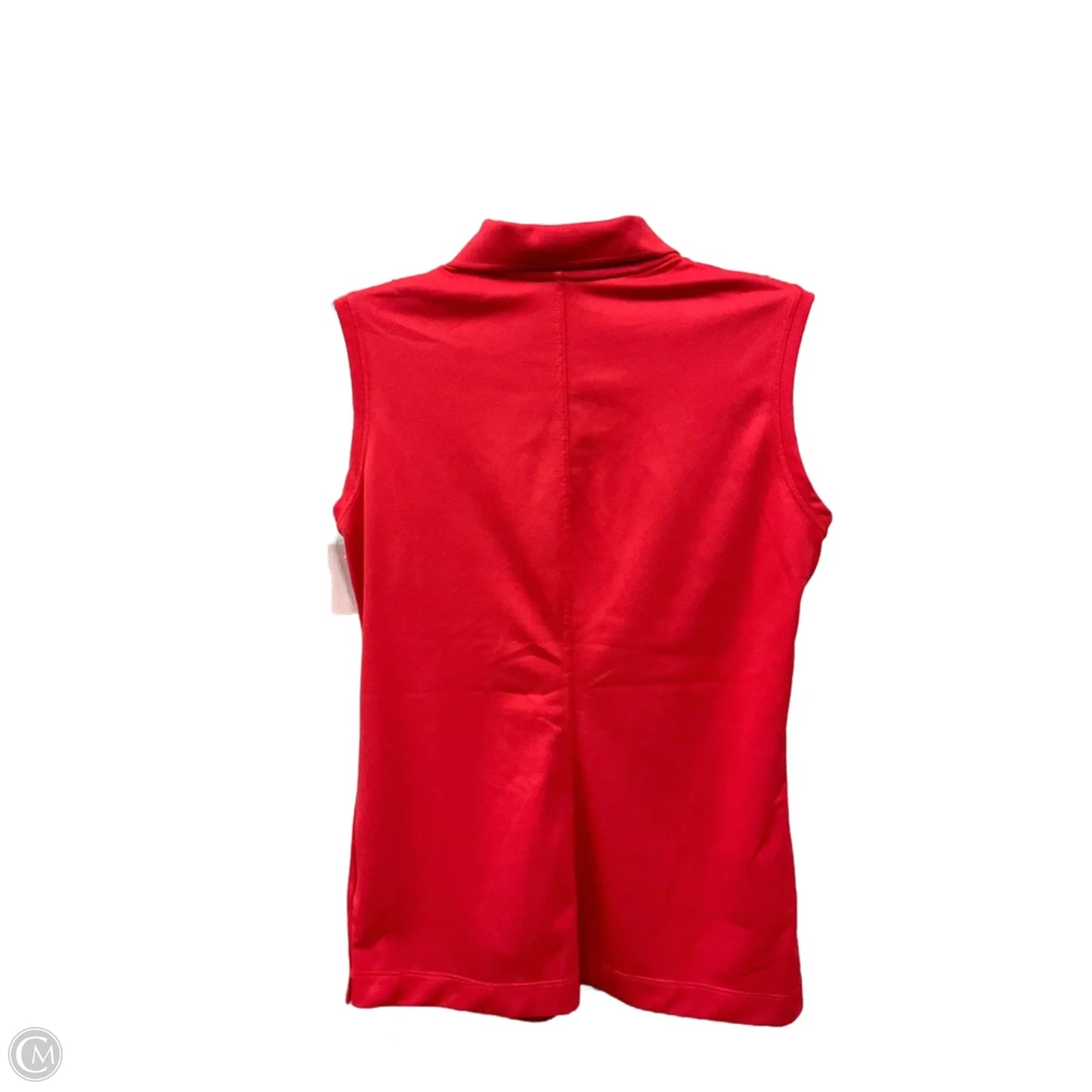 Athletic Tank Top By Nike Apparel In Coral, Size: M