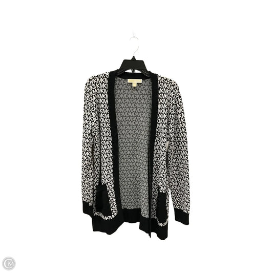 Cardigan By Michael By Michael Kors In Black & White, Size: M