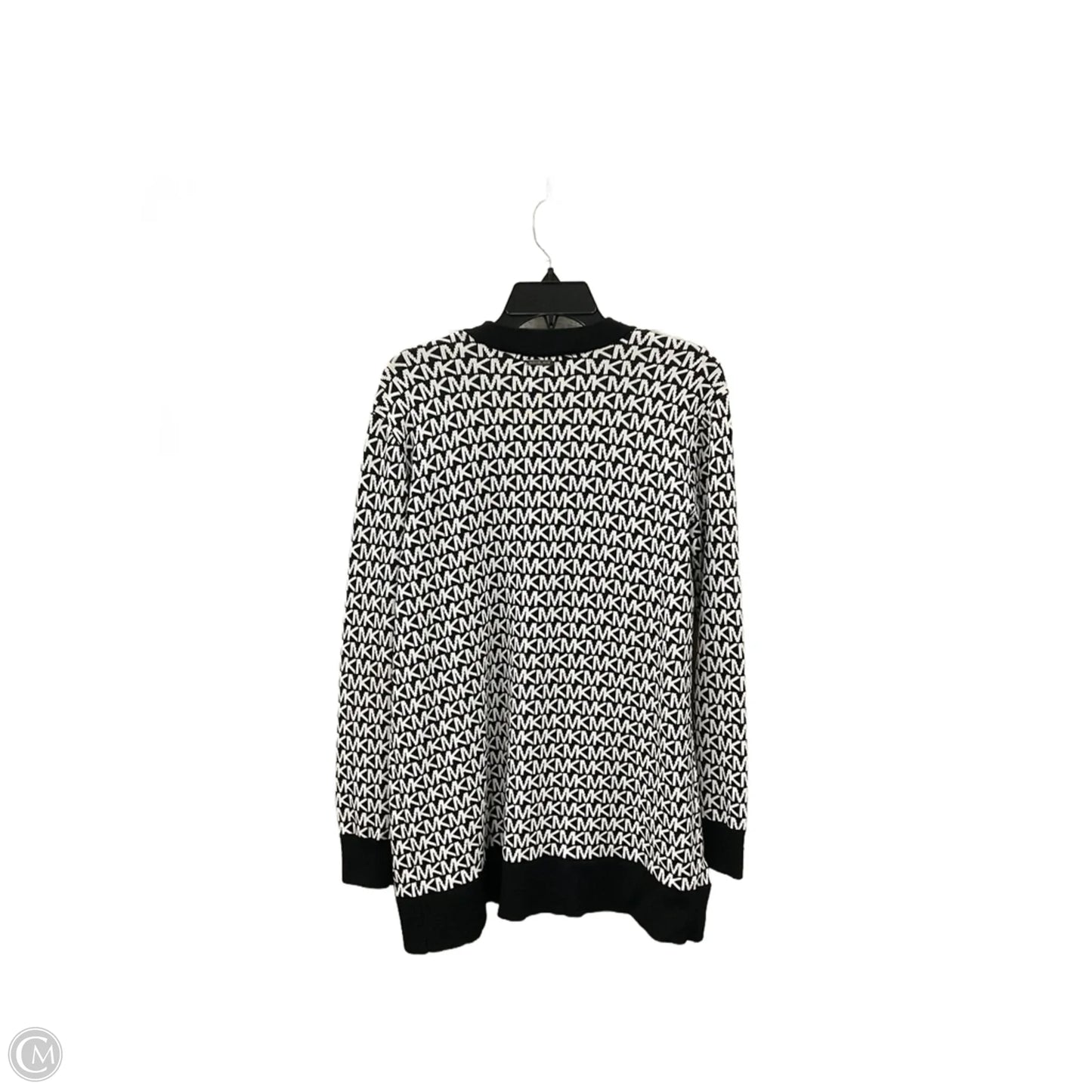 Cardigan By Michael By Michael Kors In Black & White, Size: M