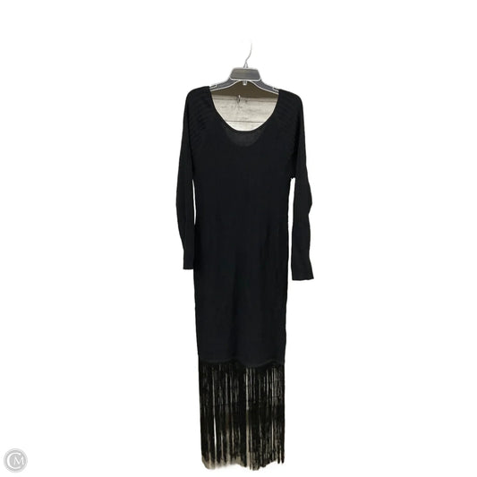 Dress Party Long By Dkny In Black, Size: L