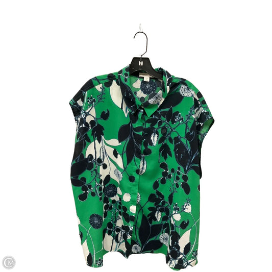 Blouse Sleeveless By Coldwater Creek In Multi-colored, Size: 2x