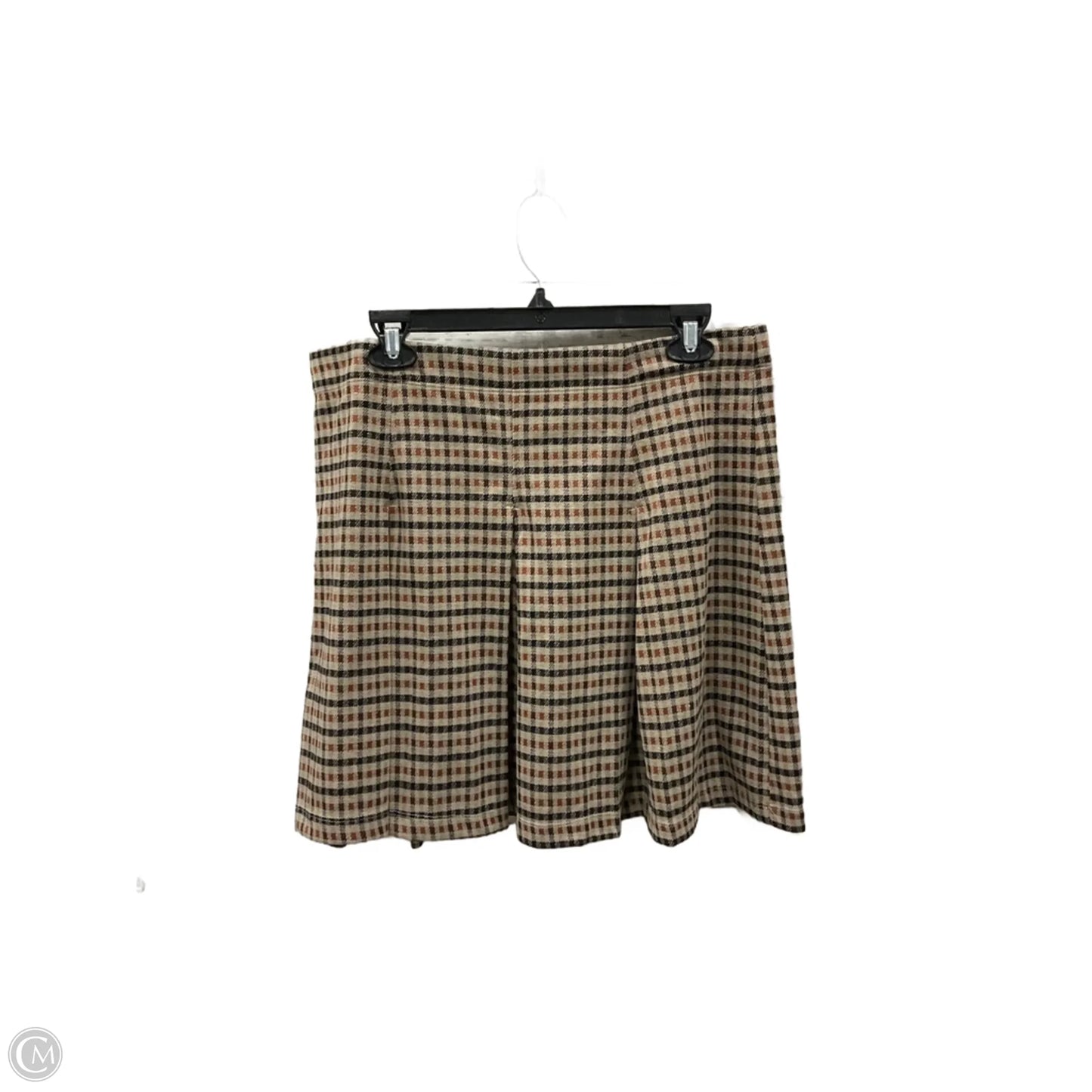 Skirt Midi By Max Studio In Plaid Pattern, Size: 14