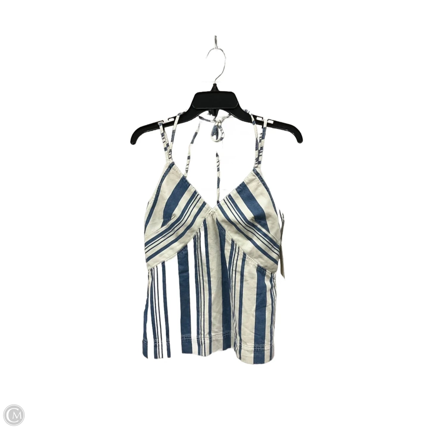Top Sleeveless By Universal Thread In Striped Pattern, Size: Xs