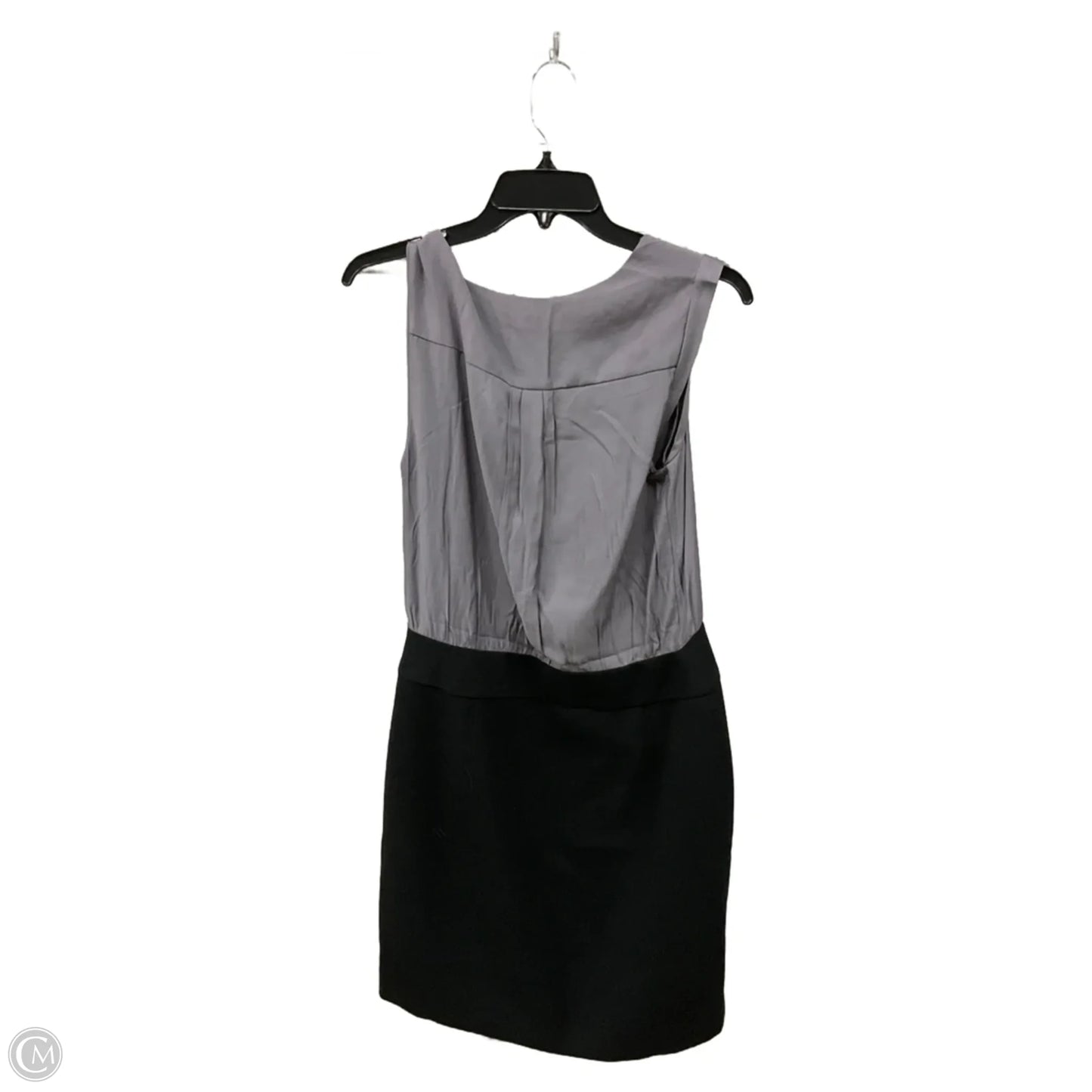 Dress Work By Loft In Black & Silver, Size: M