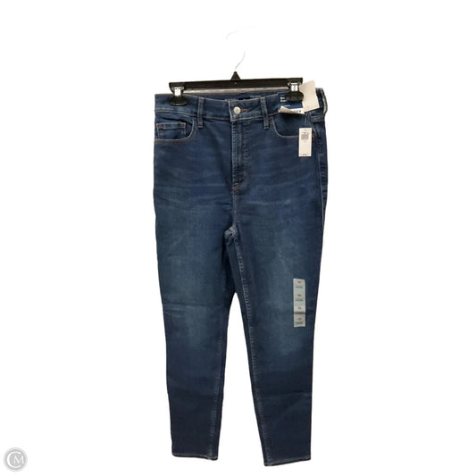 Jeans Skinny By Old Navy In Blue Denim, Size: 10