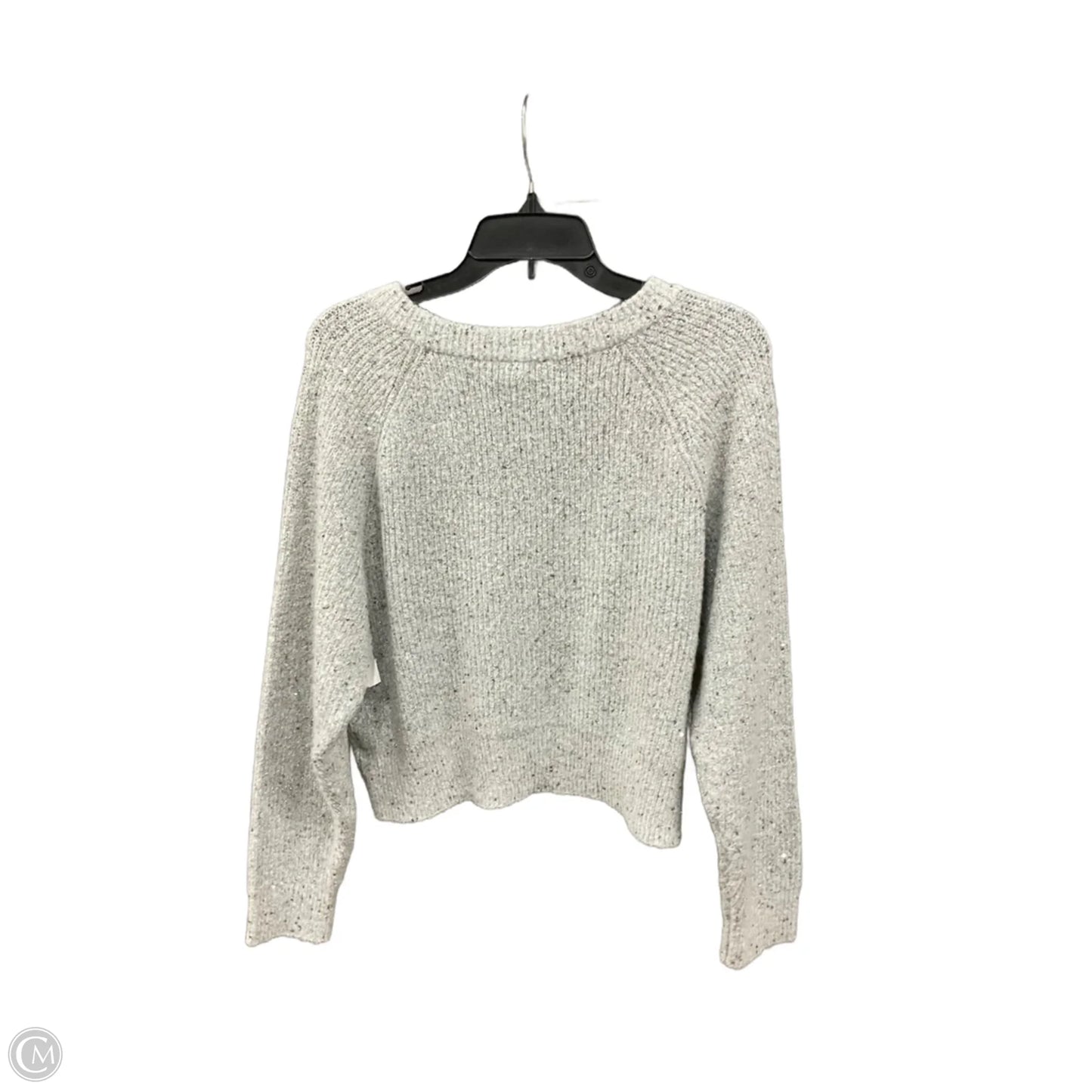 Sweater By Express In Silver, Size: M