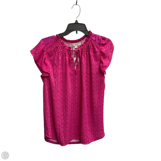 Athletic Tank Top By Nike Apparel In Pink, Size: L