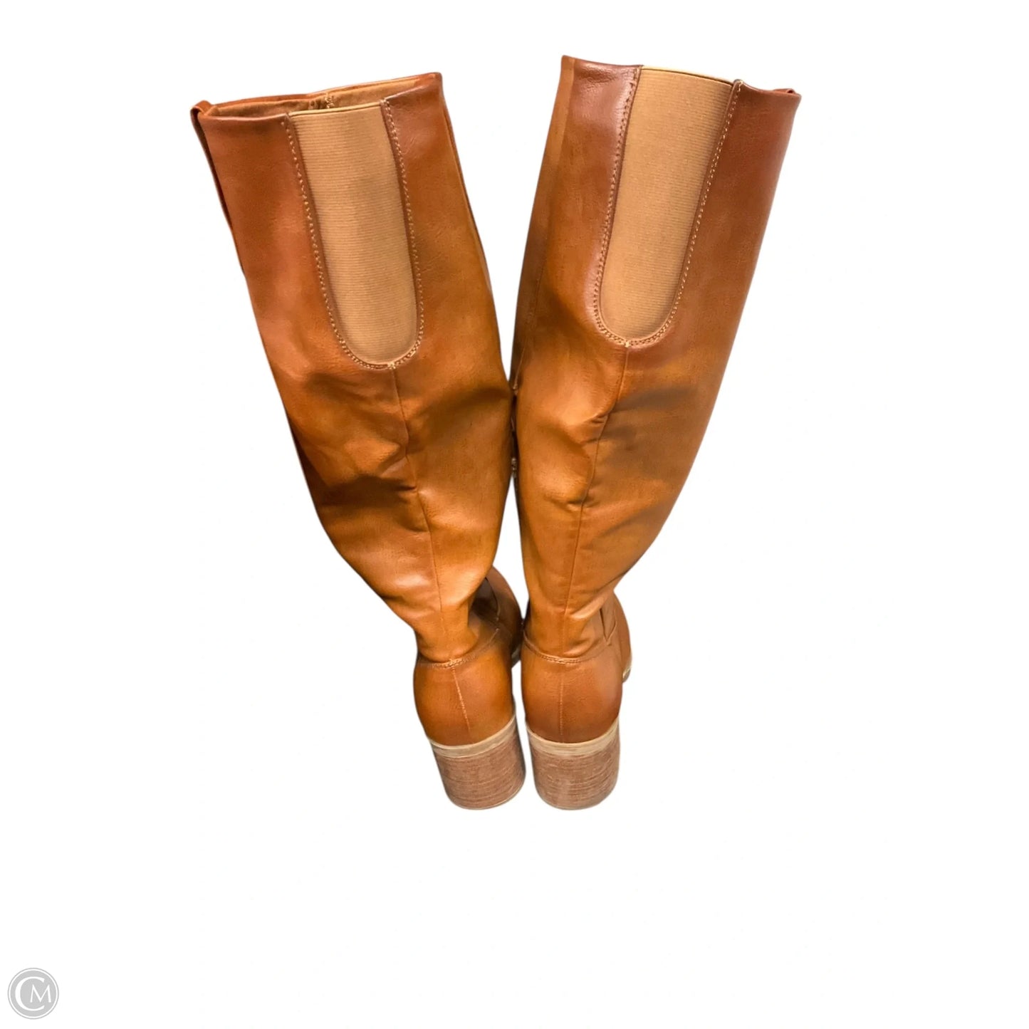 Boots Knee Flats By Bare Traps In Brown, Size: 11