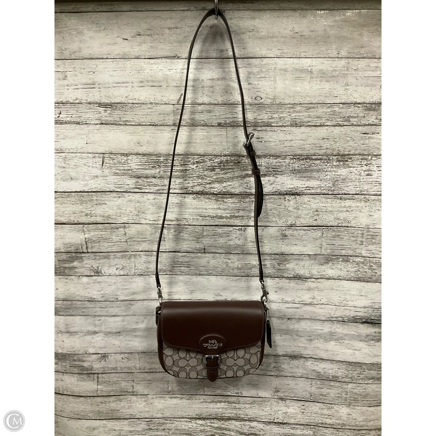 Crossbody Designer By Coach, Size: Small