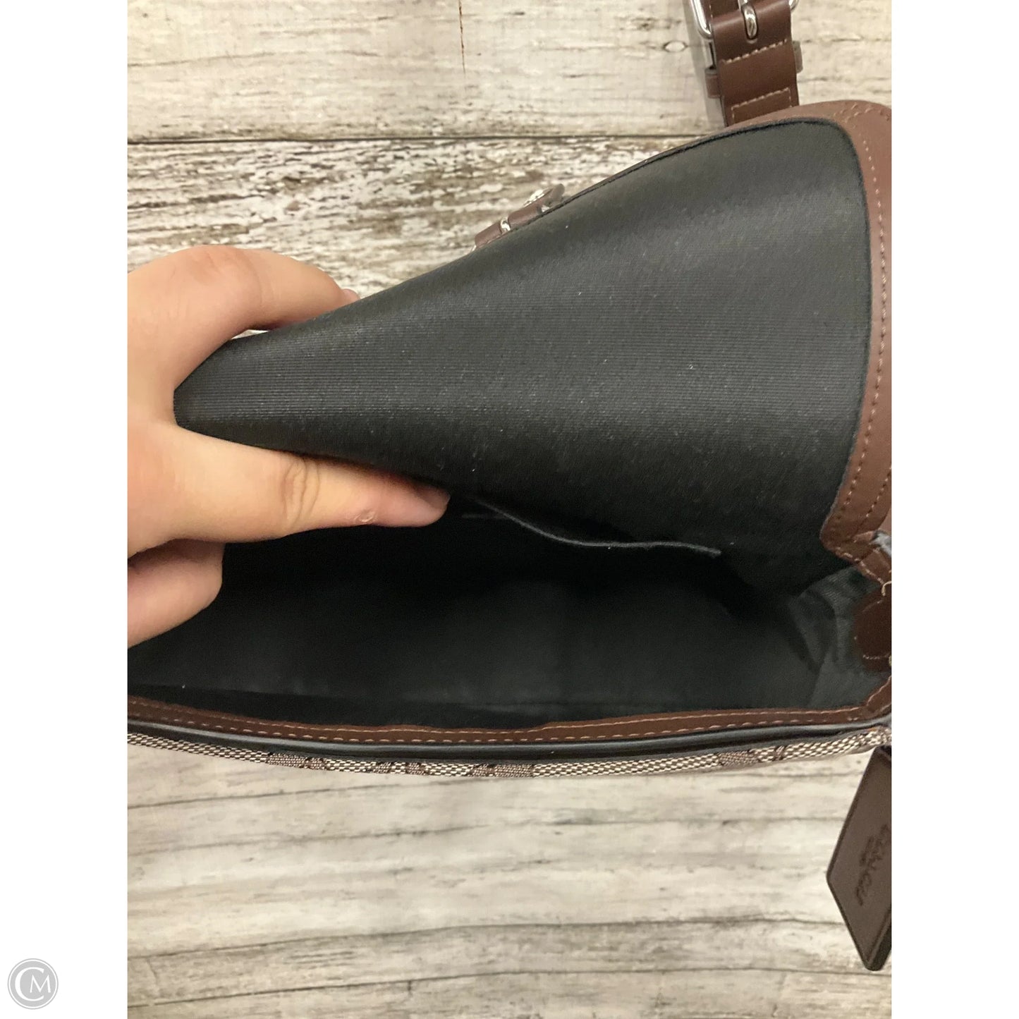 Crossbody Designer By Coach, Size: Small