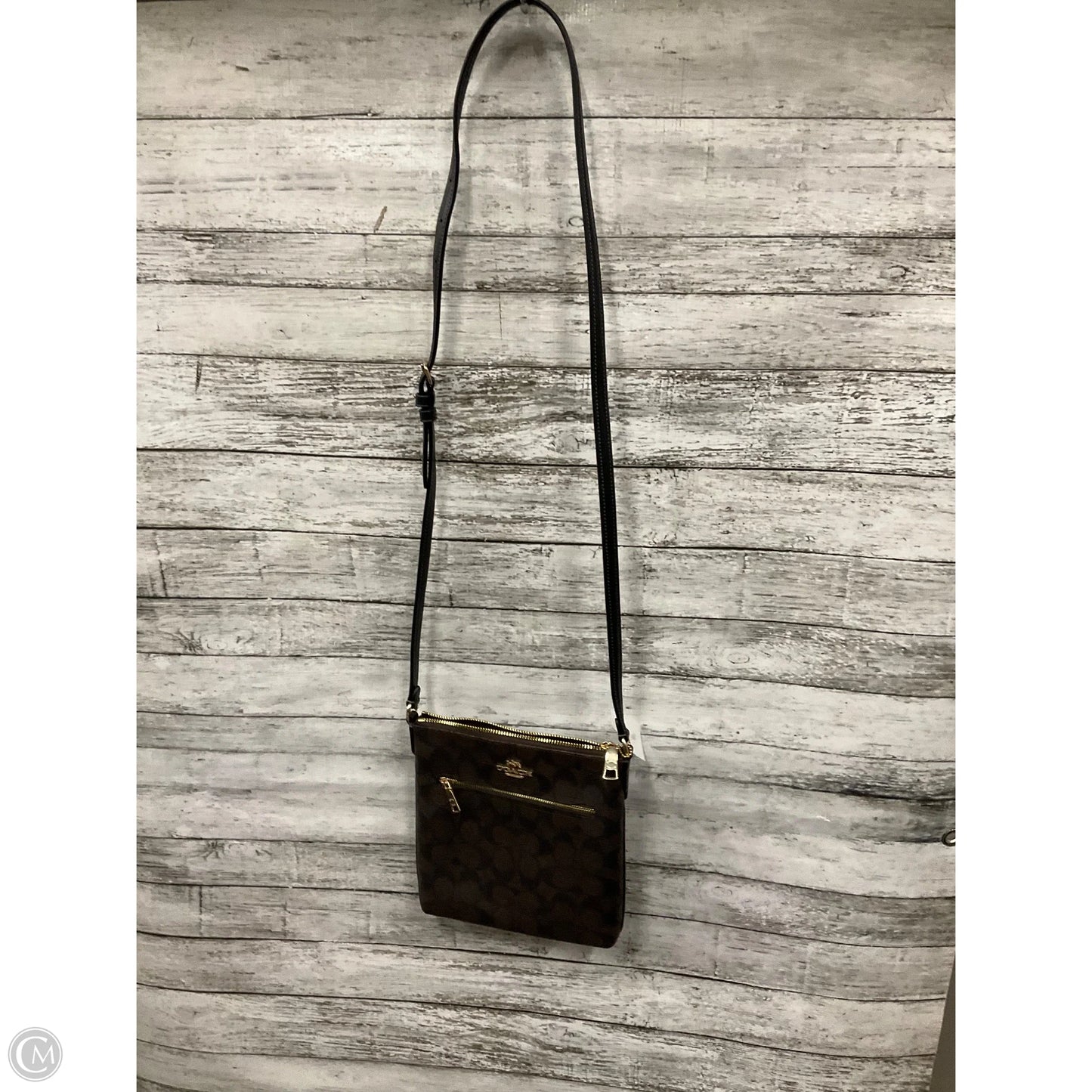 Crossbody Designer By Coach, Size: Medium