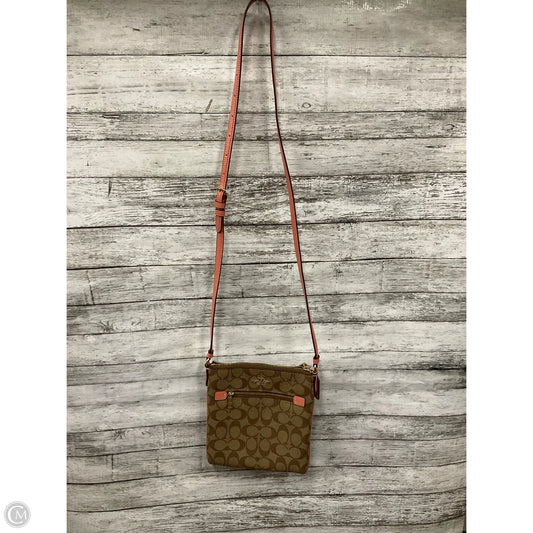 Crossbody Designer By Coach, Size: Medium