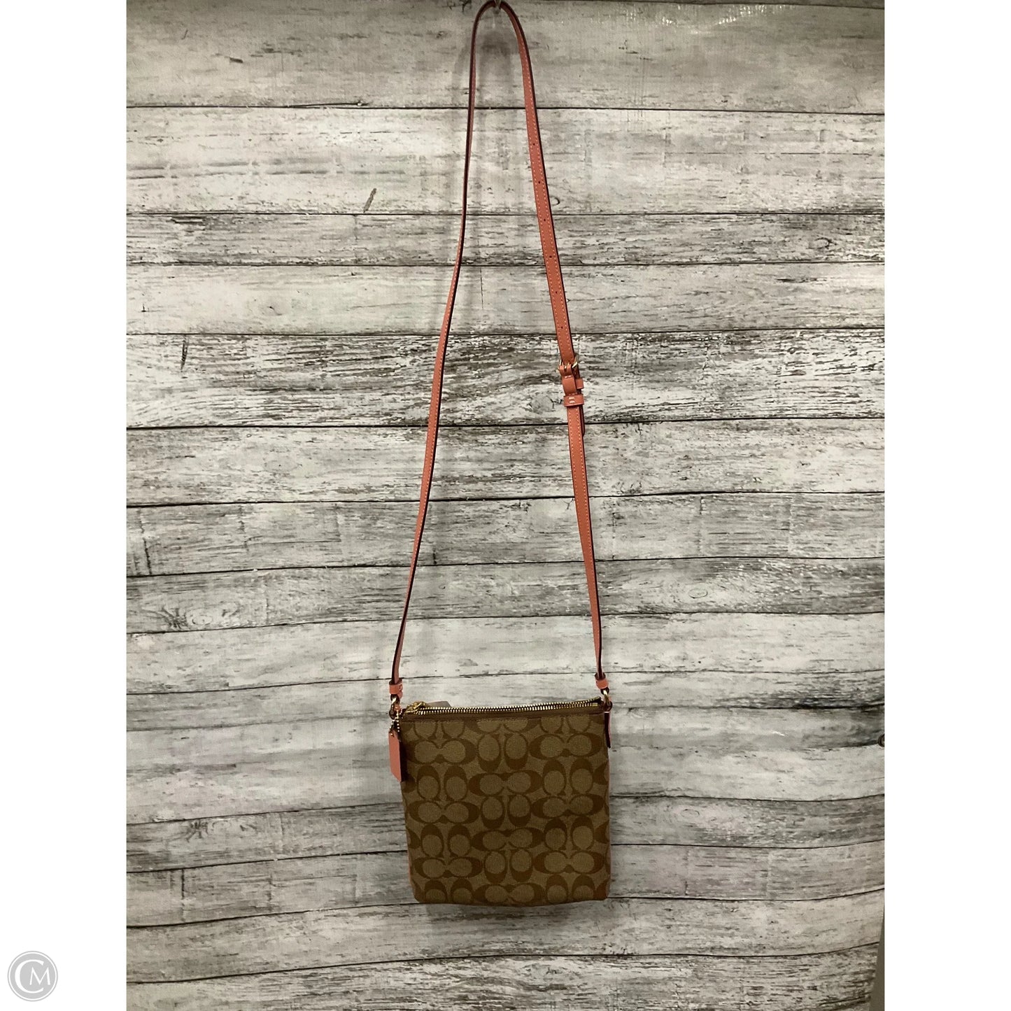 Crossbody Designer By Coach, Size: Medium