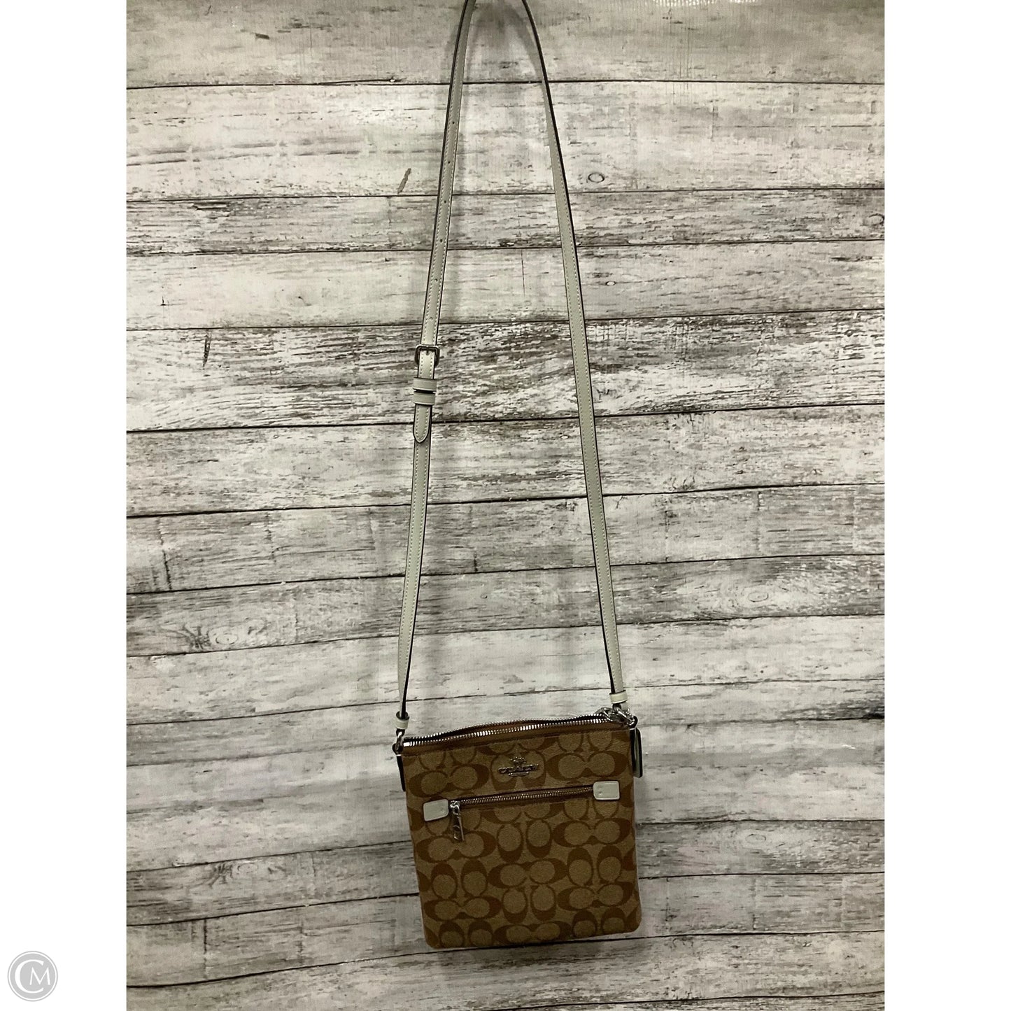 Crossbody Designer By Coach, Size: Medium