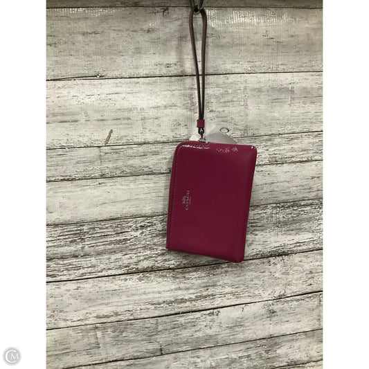 Wristlet Designer By Coach, Size: Small