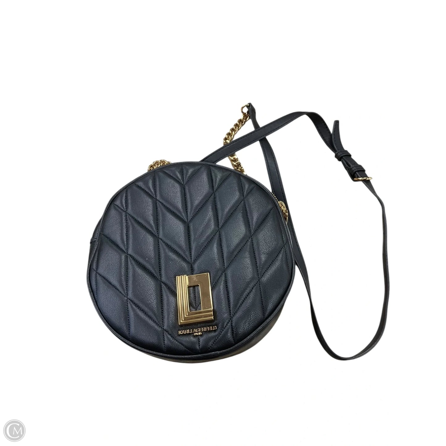 Crossbody Designer By Karl Lagerfeld, Size: Small