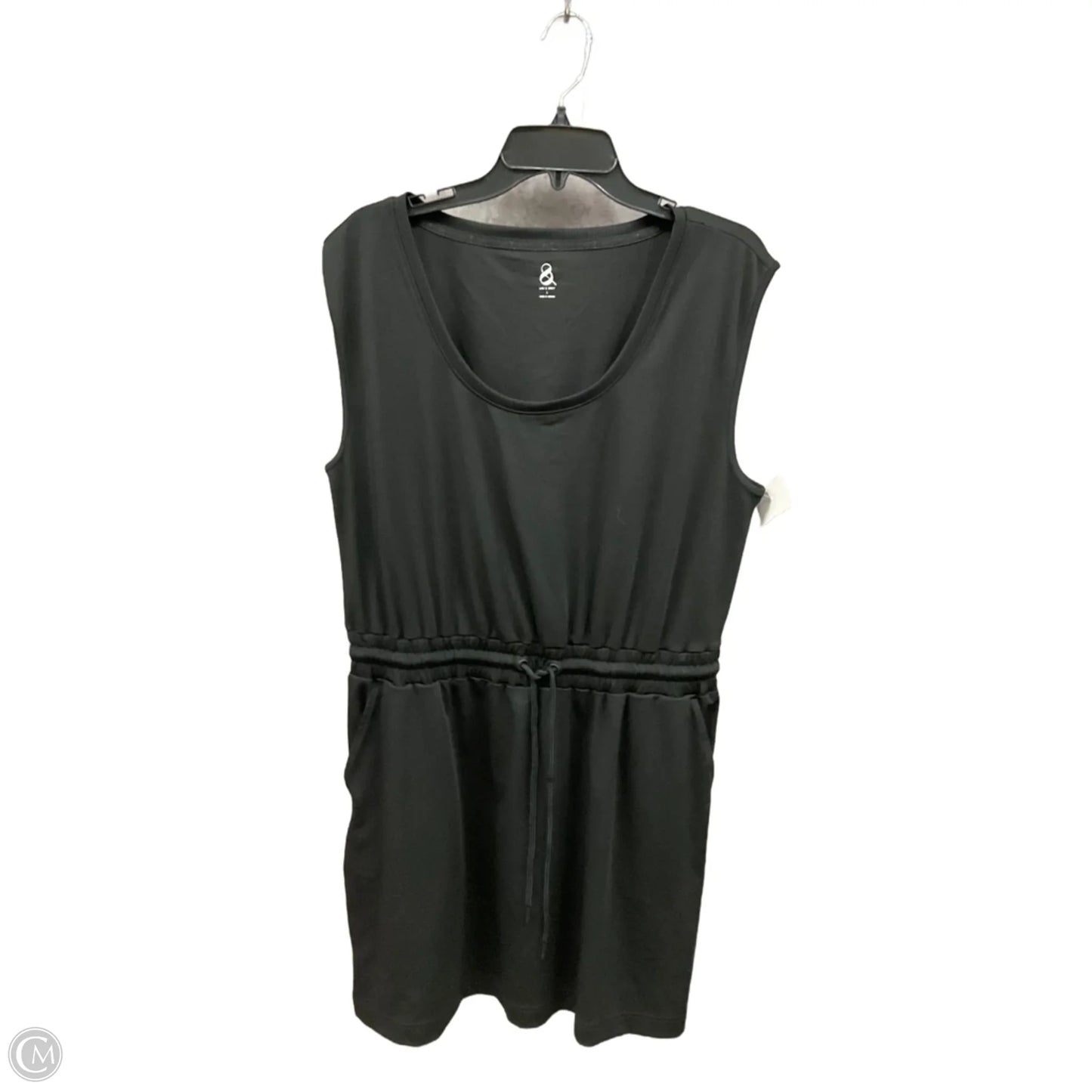 Athletic Dress By Lou And Grey In Black, Size: L