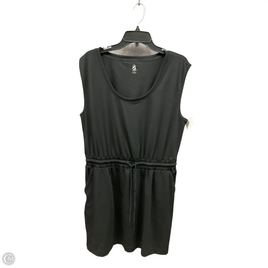 Athletic Dress By Lou And Grey In Black, Size: L
