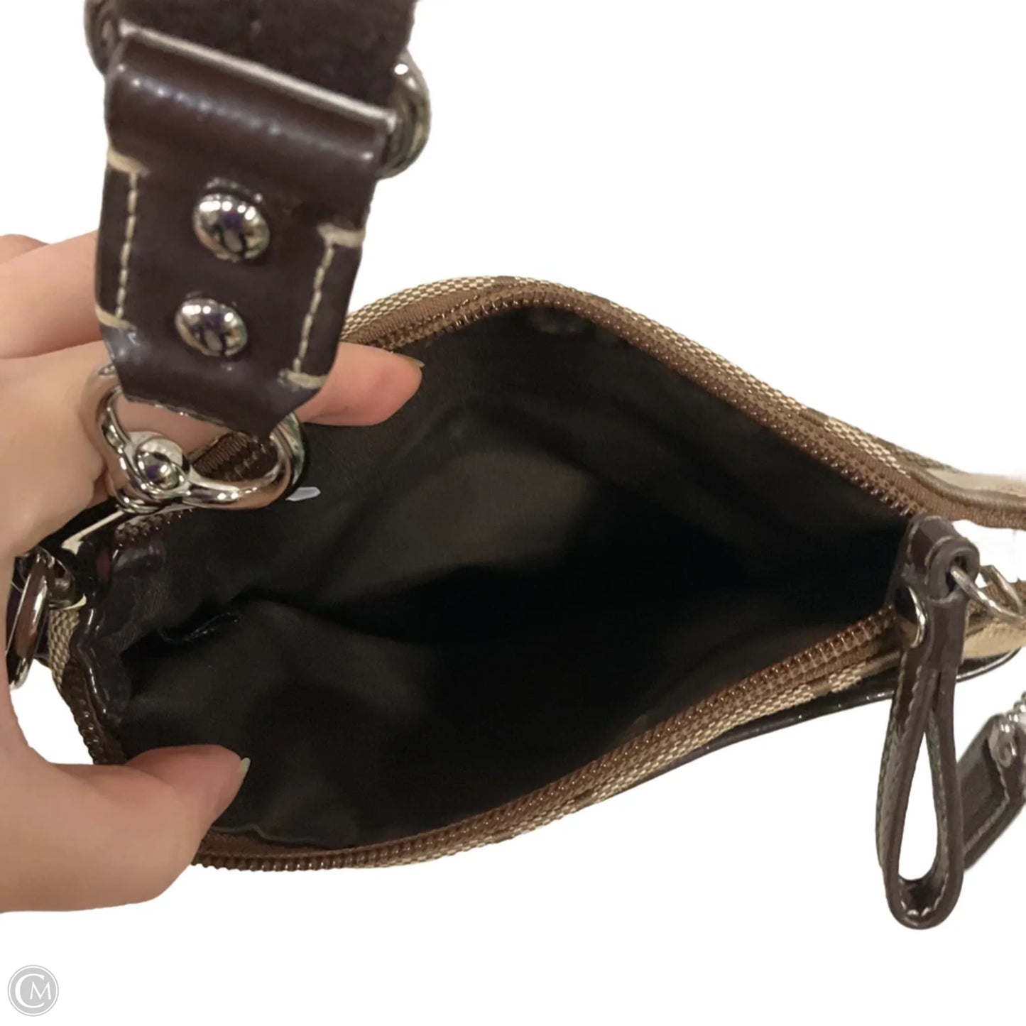 Crossbody Designer By Coach, Size: Small