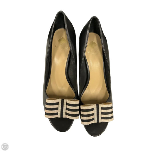 Shoes Designer By Kate Spade In Black, Size: 6.5