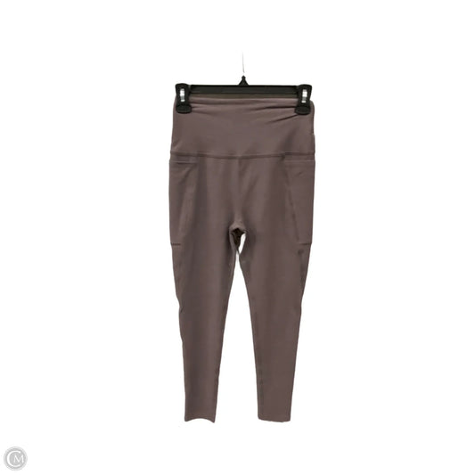 Athletic Leggings By Beyond Yoga In Grey, Size: M