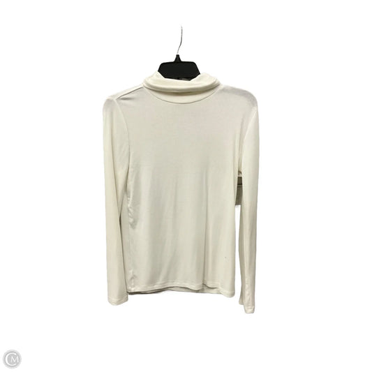 Top Long Sleeve By Loft In Cream, Size: M