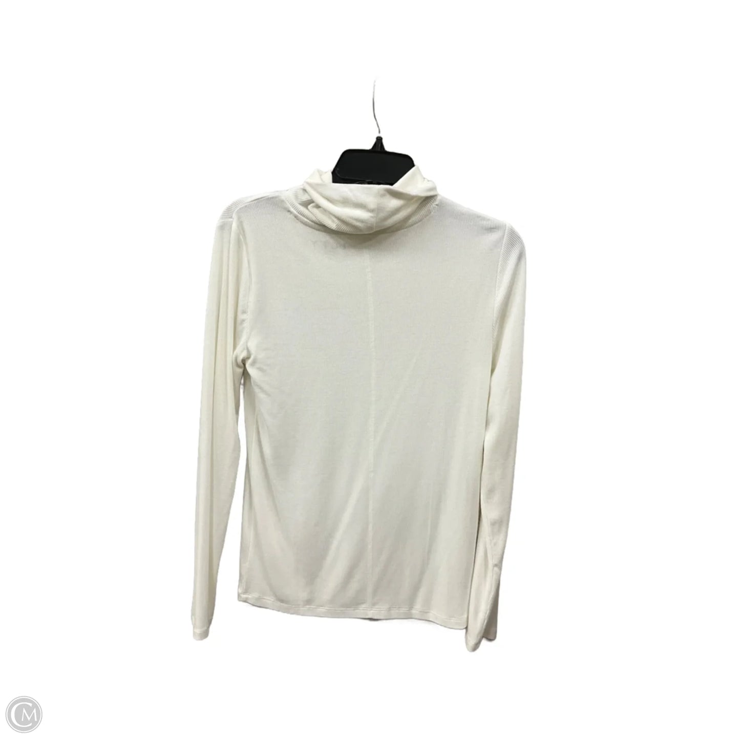Top Long Sleeve By Loft In Cream, Size: M