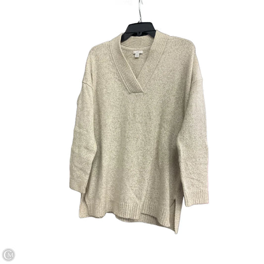 Sweatshirt Collar By J. Jill In Tan, Size: Mp