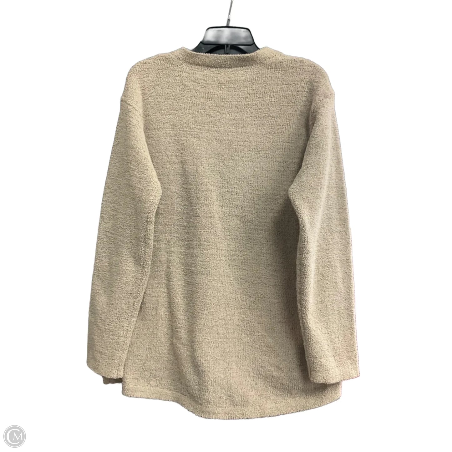 Sweater Cardigan By Pure Jill In Beige, Size: M