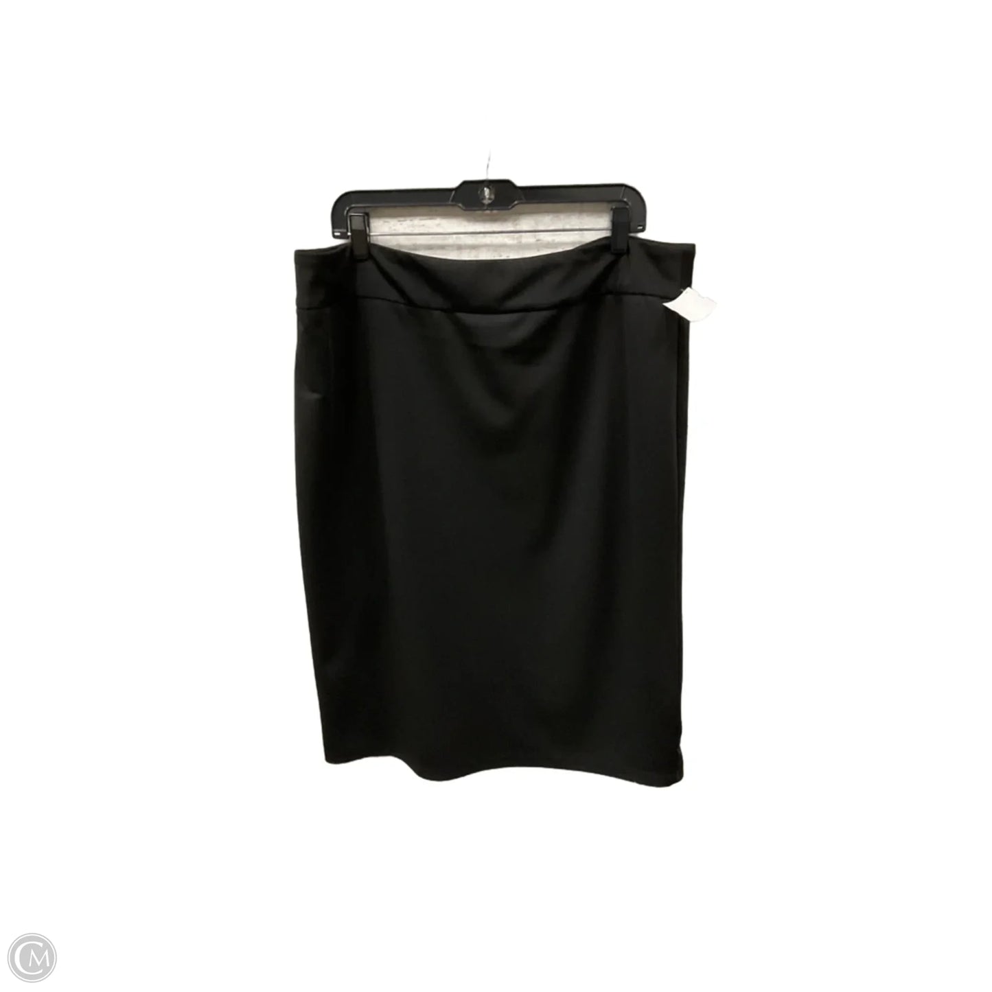 Skirt Midi By Clothes Mentor In Black, Size: 20