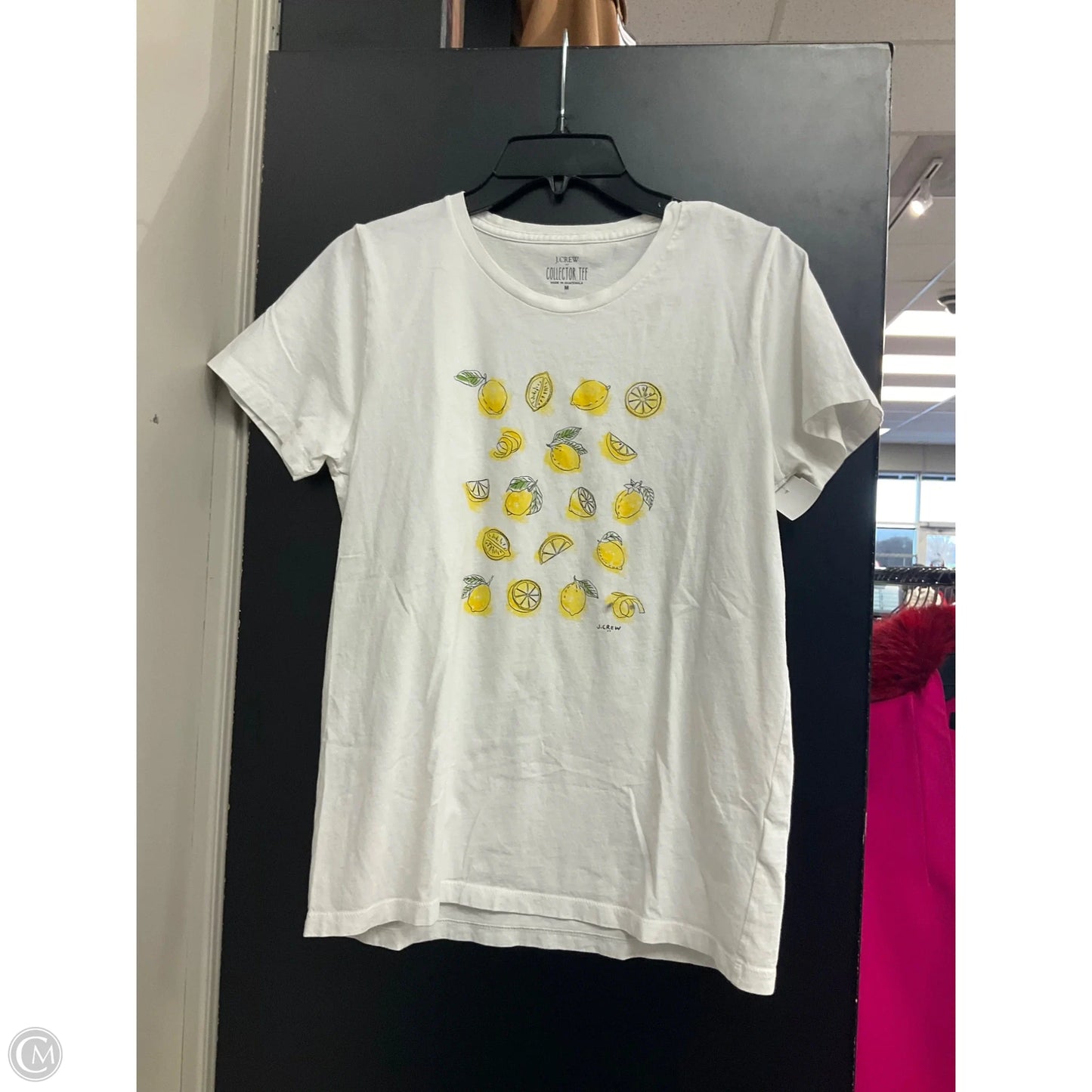 Top Short Sleeve Basic By J. Crew In White, Size: M