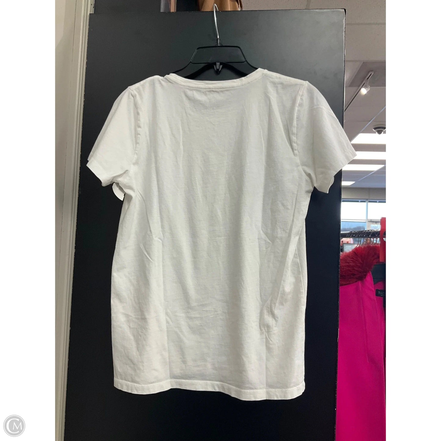 Top Short Sleeve Basic By J. Crew In White, Size: M