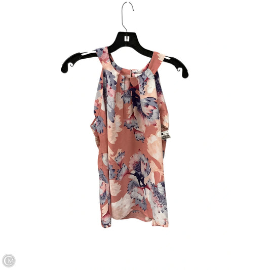 Top Sleeveless By Violet And Claire In Pink, Size: M
